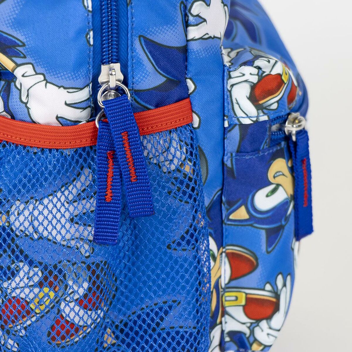 Zaino per Bambini Sonic Azzurro 23 x 33 x 9 cm